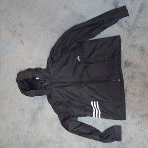 Adidas black track jacket